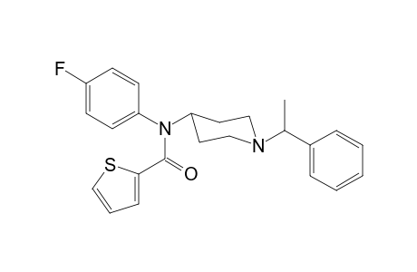 N-4-Fluorophenyl-N-[1-(1-phenylethyl)piperidin-4-yl]thiophene-2-carboxamide