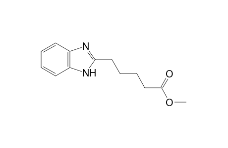 2-benzimidazolepentanoic acid, methyl ester
