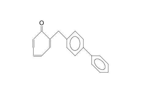 2-(4-Phenyl-benzyl)-tropone