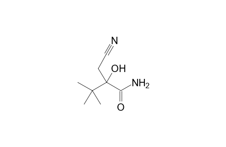 (S)-2-Cyanomethyl-3,3-methyl-2-hydroxybutanamide