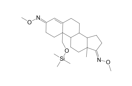 Androst-4-ene-3,17-dione, 19-[(trimethylsilyl)oxy]-, bis(O-methyloxime)