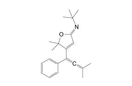 (Z)-N-(tert-Butyl)-5,5-dimethyl-4-(3'-methyl-1'-phenylbuta-1',2'-dienyl)furan-2(5H)-imine