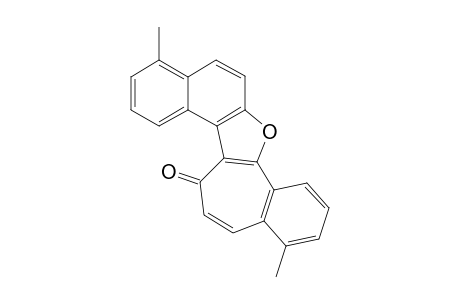 4,11-Dimethylnaphthalo[2,1-b]dihydrofuran[d]benzo[d]cycloheptene-14-one