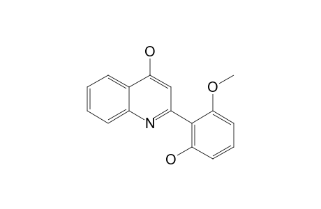 2-(2-HYDROXY-6-METHOXYPHENYL)-4-HYDROXYQUINOLINE