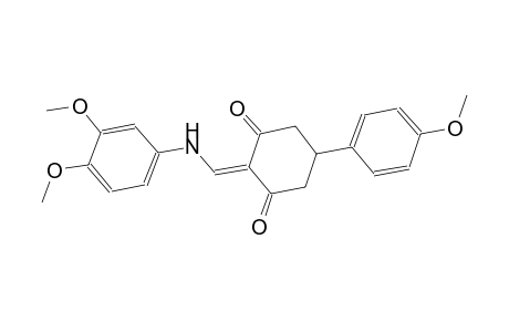1,3-cyclohexanedione, 2-[[(3,4-dimethoxyphenyl)amino]methylene]-5-(4-methoxyphenyl)-