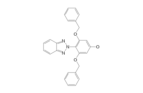 4-(2H-1,2,3-BENZOTRIAZOL-2-YL)-3,5-BIS-(BENZYLOXY)-PHENOL