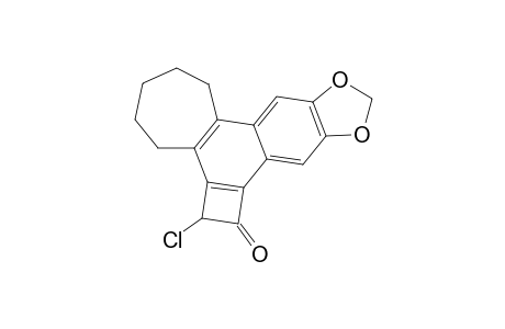 2-Chloro-2,3,4,5,6,7-hexahydro-1H-cyclobuta[5,6]cyclohepta[7,8]naphtho[2,3-d][1,3]dioxole-1-one