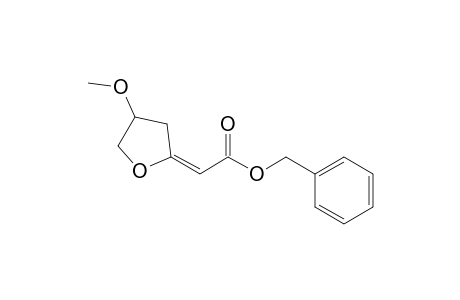 (2E)-2-(4-methoxy-2-oxolanylidene)acetic acid (phenylmethyl) ester