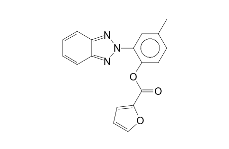 2-(2H-1,2,3-benzotriazol-2-yl)-4-methylphenyl 2-furoate