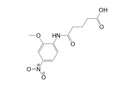 5-(2-methoxy-4-nitroanilino)-5-oxopentanoic acid