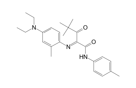 Pentanamide, 2-[[4-(diethylamino)-2-methylphenyl]imino]-4,4-dimethyl-N-(4-methylphenyl)-3-oxo-