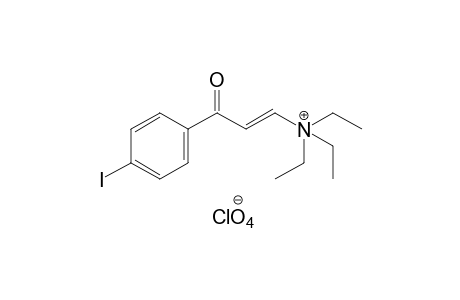 trans-[3-(p-iodophenyl)-3-oxopropenyl]triethylammonium perchlorate