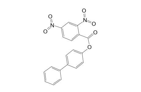 2,4-Dinitro-benzoic acid biphenyl-4-yl ester