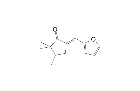 Cyclopentanone, 5-furfurylidene-2,2,3-trimethyl-
