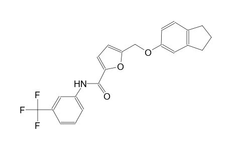 5-[(2,3-dihydro-1H-inden-5-yloxy)methyl]-N-[3-(trifluoromethyl)phenyl]-2-furamide