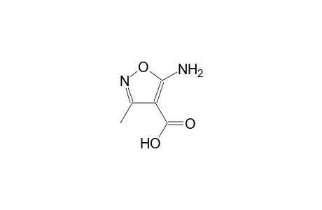 4-Isoxazolecarboxylic acid, 5-amino-3-methyl-