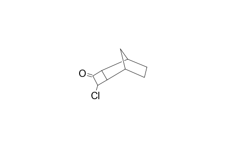 Tricyclo[4.2.1.0(2,5)]nonan-3-one, 4-chloro-