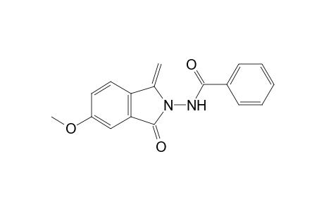 N-(5-Methoxy-1-methylene-3-oxoisoindolin-2-yl)benzamide
