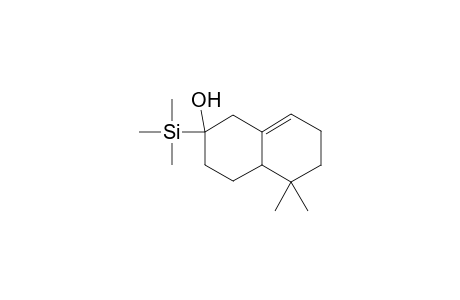 5,5-Dimethyl-2-trimethylsilyl-1,2,3,4,4a,5,6,7-octahydronaphthalen-2-ol