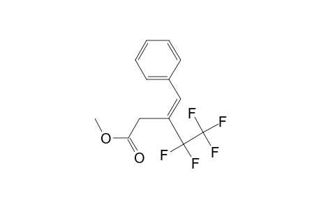 Methyl 3-perfluoroethyl-4-phenylbut-3-enoate