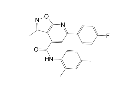 isoxazolo[5,4-b]pyridine-4-carboxamide, N-(2,4-dimethylphenyl)-6-(4-fluorophenyl)-3-methyl-