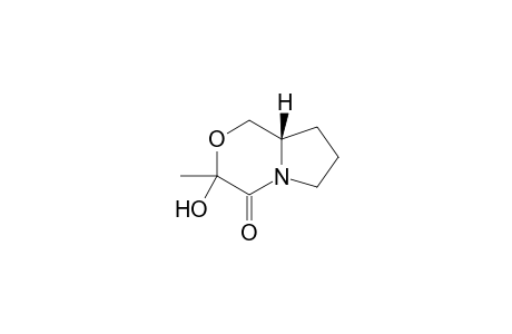 (8aS)-3-hydroxy-3-methyl-6,7,8,8a-tetrahydro-1H-pyrrolo[2,1-c][1,4]oxazin-4-one