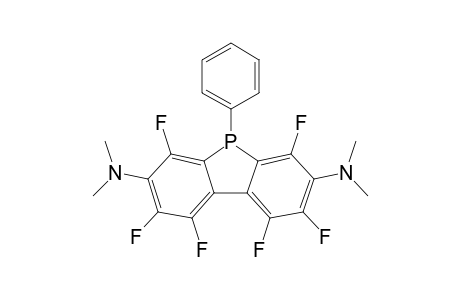 5H-Dibenzophosphole-3,7-diamine, 1,2,4,6,8,9-hexafluoro-N,N,N',N'-tetramethyl-5-phenyl-