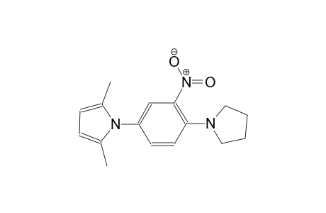 2,5-dimethyl-1-[3-nitro-4-(1-pyrrolidinyl)phenyl]-1H-pyrrole