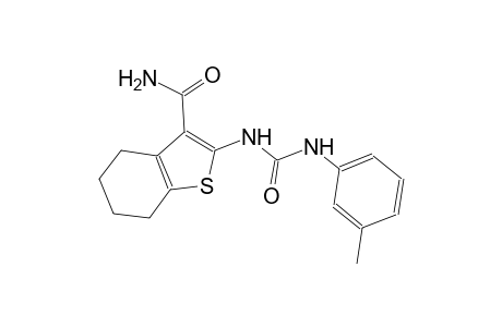 2-[(3-toluidinocarbonyl)amino]-4,5,6,7-tetrahydro-1-benzothiophene-3-carboxamide