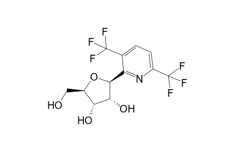 2-[.beta.-D-Ribofuranosyl]-3,6-bis(trifluoromethyl)pyridine