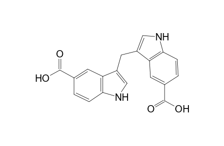 Bis-(indole-5-carboxylic acid-3-yl)methane