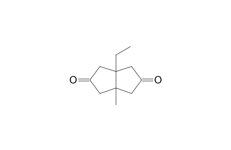 3a-ethyl-6a-methyl-1,3,4,6-tetrahydropentalene-2,5-dione