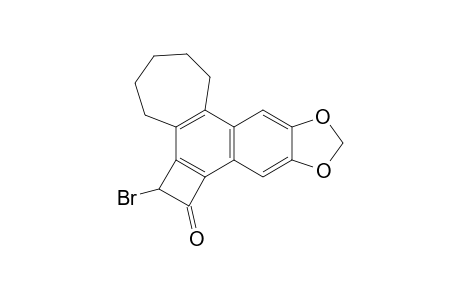 2-Bromo-2,3,4,5,6,7-hexahydro-1H-cyclobuta[5,6]cyclohepta[7,8]naphtho[2,3-d][1,3]dioxole-1-one