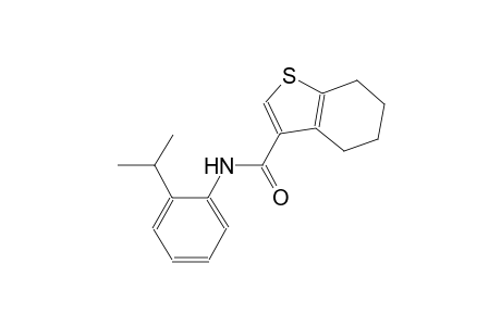 N-(2-isopropylphenyl)-4,5,6,7-tetrahydro-1-benzothiophene-3-carboxamide