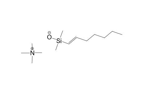DW-VIII-56;TETRAMETHYLAMMONIUM-(E)-DIMETHYL-(1-HEPTENYL)-SILYLOXIDE