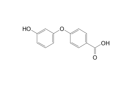 p-(m-hydroxyphenoxy)benzoic acid