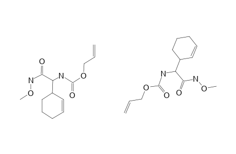 2-[(ALLYLOXYCARBONYL)-AMINO]-2-(2-CYCLOHEXENYL)-N-METHOXYACETAMIDE