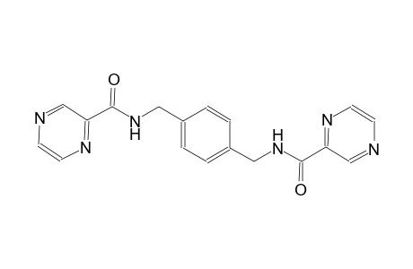 N-(4-{[(2-pyrazinylcarbonyl)amino]methyl}benzyl)-2-pyrazinecarboxamide
