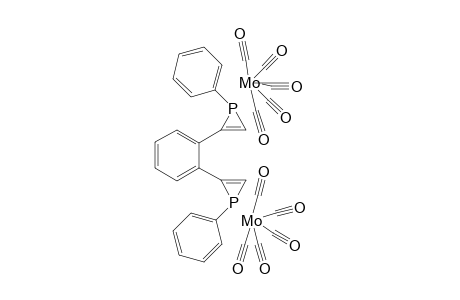 1,2-bis(1'-Phenylphosphiren-2'-yl)benzene-P,P-bis[Pentacarbonyl Molybdenium (0)]