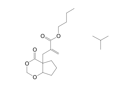 2-(2-tert-BUTYL-4-OXO-TETRAHYDROCYCLOPENTA[1,3]DIOXIN-4A-YLMETHYL)ACRYLIC ACID, BUTYL ESTER