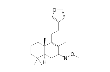 (4aS,8aS)-4-[2-(3-furyl)ethyl]-N-methoxy-3,4a,8,8-tetramethyl-5,6,7,8a-tetrahydro-1H-naphthalen-2-imine