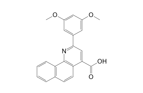 2-(3,5-dimethoxyphenyl)benzo[h]quinoline-4-carboxylic acid