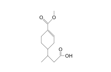 3-(Methyl-4-carboxyl-3-cyclohexenyl)-butanoic acid