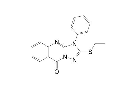2-(ethylthio)-3-phenyl-[1,2,4]triazolo[5,1-b]quinazolin-9-one