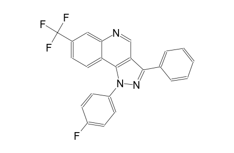 1-(4-fluorophenyl)-3-phenyl-7-(trifluoromethyl)-1H-pyrazolo[4,3-c]quinoline