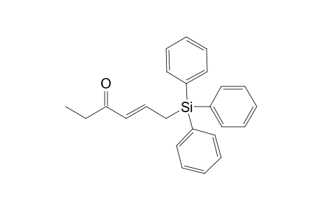 6-(triphenylsilyl)hex-4-en-3-one