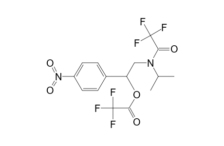 1-{2'-[N-isopropyl-N-trifluoroacetylamino]-1'-(trifluoroacetoxy)ethyl}-4-nitrobenzene
