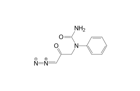 N-phenyl-3-ureido-1-diazo-propan-2-one