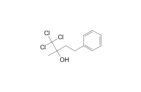 Benzenepropanol, .alpha.-methyl-.alpha.-(trichloromethyl)-
