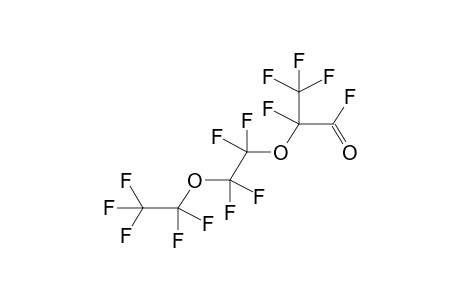 2-TRIFLUOROMETHYL-3,6-DIOXAPERFLUOROOCTANOYLFLUORIDE